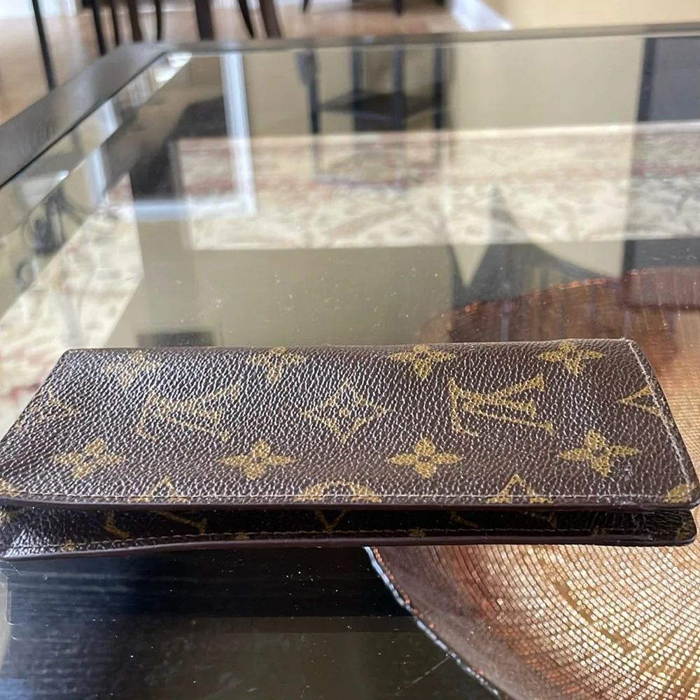 Louis Vuitton Authentic Vintage Monogram Eye Glass Case